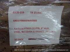 MIXED PALLET: 36" X 4" & 24" X 3" PULL - BOX - 52 PC'S