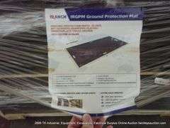 IRANCH IRGPM GROUND PROTECTION MATS - 4' X 8' X 1/2" - DIAMOND PLATE PATTERN - (14 SHEETS X MONEY)