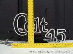 COLT 45, 15" X 25"
