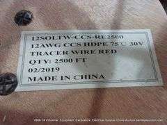 PRIORITY CABB 12AWG CCS HDPE-RED-2500' FPOOL