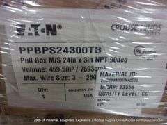 MIXED PALLET: 36" X 4" & 24" X 3" PULL - BOX - 52 PC'S