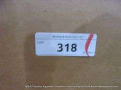 BOX: RED BURIED CABLE MARKER POLES - ELECTRICAL CABLE