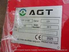 AGT INDUSTRIAL 10K HYDRAULIC 2 POST AUTOMOTIVE LIFT - RED