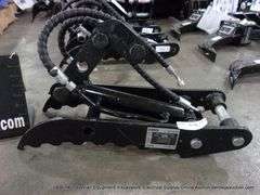 IRANCH IREAS MINI EXCAVATOR ACTIVE THUMB GRAPPLE CLAW ATTACHMENT