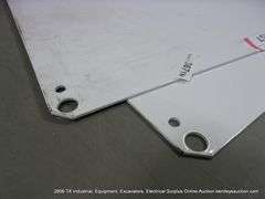 LOT: (2) WHITE PANEL STEEL ELECTRICAL BOX PANELS