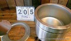 STAINLESS STEEL WARMER POT