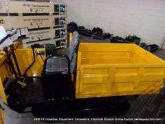 SD LANCH SDLD25 RIDE-ON CRAWLER DUMPER/LANDSCAPE UTILITY TRUCK 15HP #500