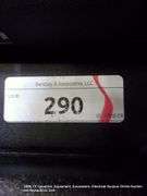 KJ ALL METAL K0720 HEAVY DUTY BLACK POWDER COATED METAL FARM DECORATIVE GATE- DEER MOTIF, 7' X 20'