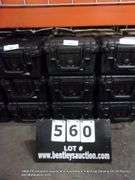 PELICAN 1300 BLACK POLY CASES (3X MONEY)