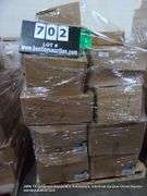 PALLET: PLASTI-BOND RED HOT PRCPLG-5 PIPE COUPLERS - 24 PC'S BOXES, CANTEX 6" X 3" SPACERS - 8 BOXES