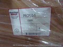 PALLET: PLASTI-BOND RED HOT PRCPLG-5 PIPE COUPLERS - 24 PC'S BOXES, CANTEX 6" X 3" SPACERS - 8 BOXES