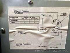 FISHER SCIENTIFIC REFRIGERATOR/FREEZER