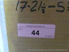 LONE STAR BEER, 17" X 21"