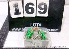 BAYONET NEILL CONCELMAN (BNC) MALE TO MALE COAXIAL CABLE, 11 X MONEY