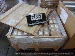 PALLET: EMERSON ERD1Y48000UA0000 12" X 1" PULL - BOX