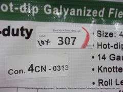 KJ ALL-METAL K1230 HOT DIPPED GALVANIZED LIVESTOCK FIELD FENCE - (10 ROLLS X MONEY)