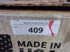 BOX: SWISSTRAX GARAGE FLOW PRO RIBTRAX GARAGE FLOORING TILES - SNAP TOGETHER - GREY 24-PCS