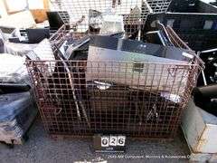 MISC: CAGE - DELL COMPUTER MONITORS - CONTENTS ONLY (12X MONEY)