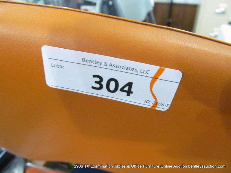 LOT 2 METAL FRAMED UPHOLSTERED SIDE CHAIRS