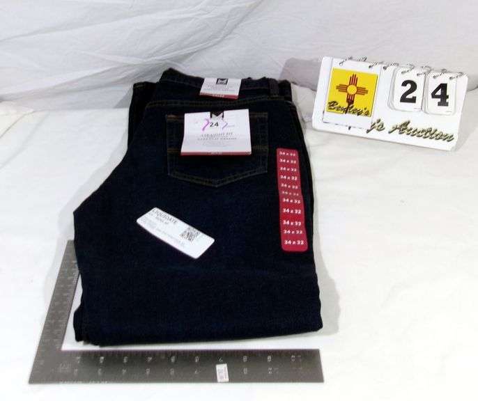 MM STRAIGHT FIX PREMIUM STRETCH DENIM, 34X32
