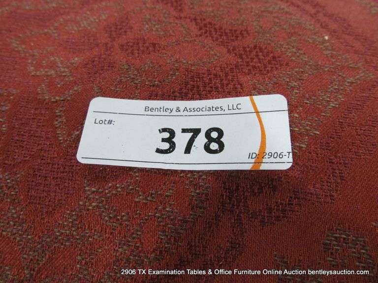 2 SEAT CUSHIONS, RED