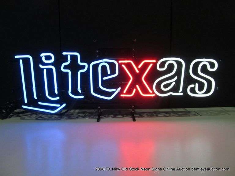 LITE TEXAS, 14" X 35"