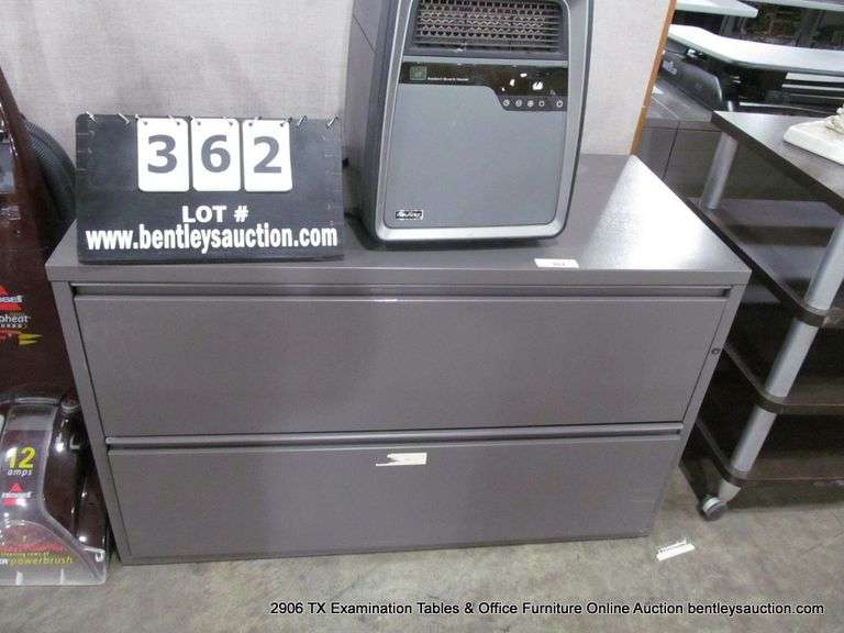 2 DRAWER METAL LATERAL FILE CABINET