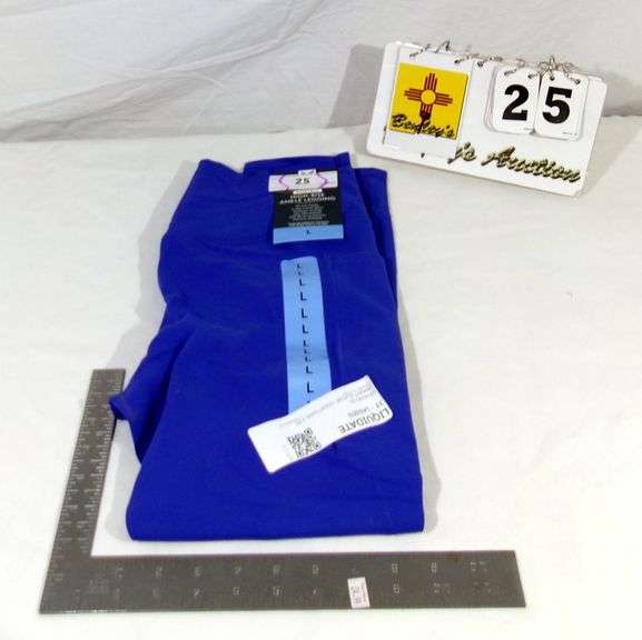 MM EVERYDAY HIGH-RISE ANKLE LEGGINGS - BLUE, SIZE L