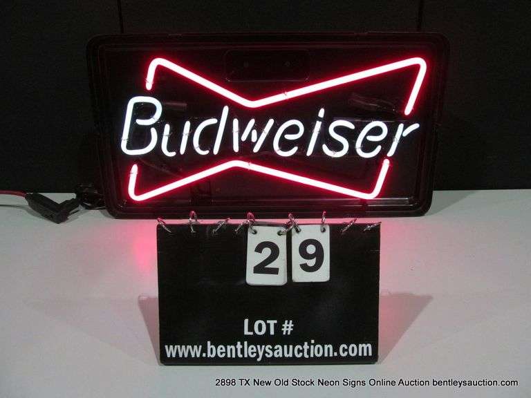 BUDWEISER BOWTIE, 24" X 13"