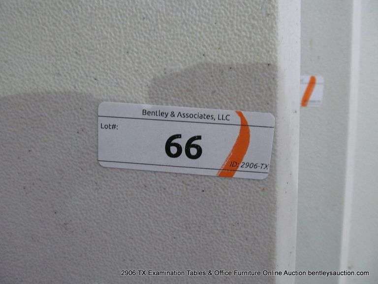 WHITE POLY FOLDING TABLE, 72" X 29-1/2"