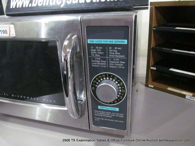 SHARP 1000W/R-21LCF COMMERCIAL MICROWAVE OVEN