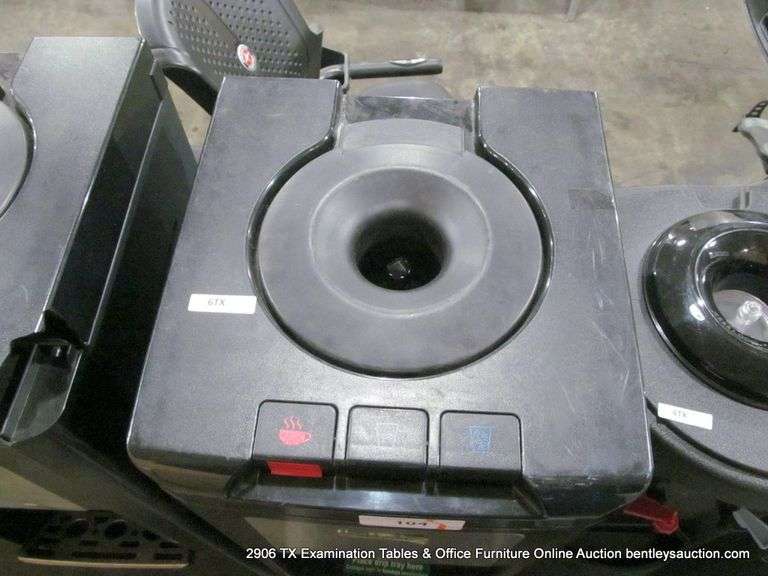 GLACIAL TOP-LOAD WATER COOLER & HEATER - BLACK