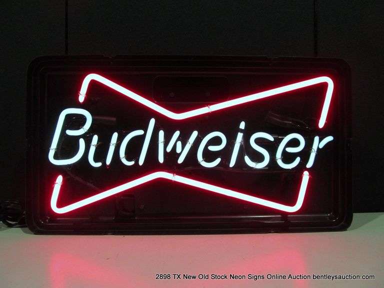 BUDWEISER BOWTIE, 24" X 13"