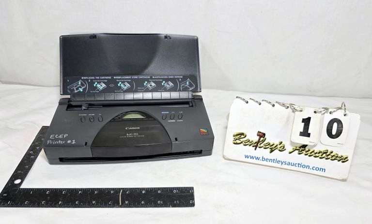 CANON BJC-70 PORTABLE COLOR BUBBLE JET PRINTER