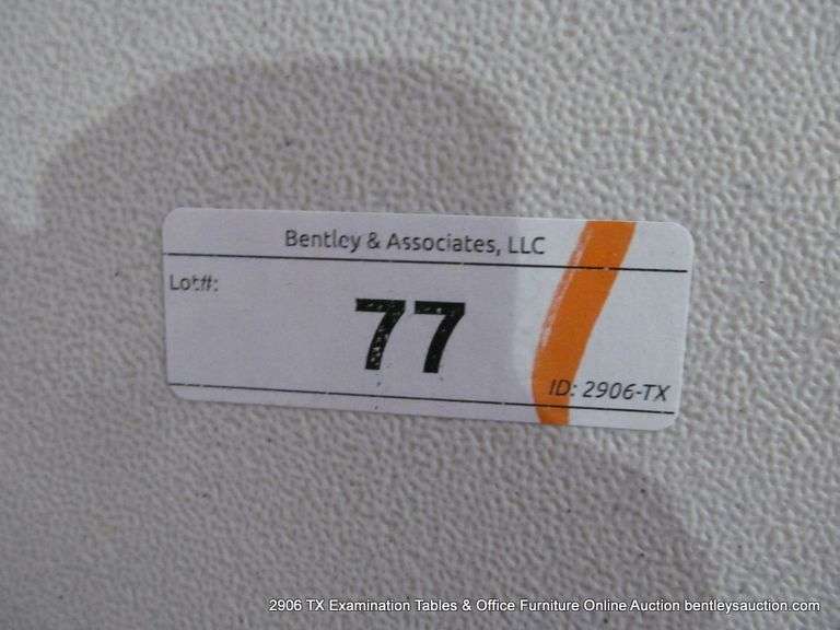 WHITE POLY FOLDING TABLE, 72" X 29-1/2"