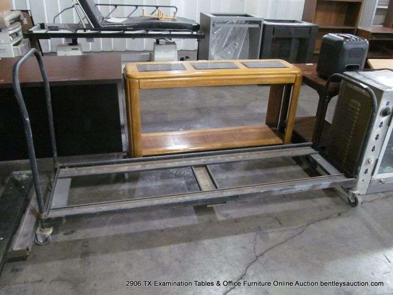 FOLDING CHAIR CART, METAL