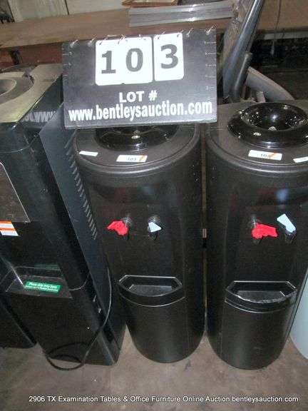 OASIS TOP-LOAD WATER FOUNTAIN & HEATER - BLACK