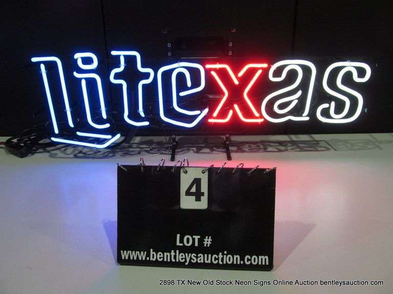 LITE TEXAS, 14" X 35"