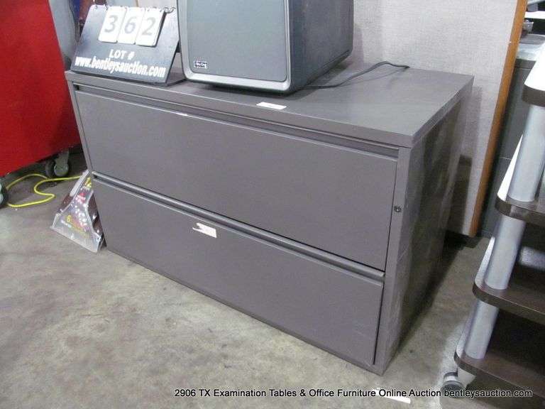 2 DRAWER METAL LATERAL FILE CABINET
