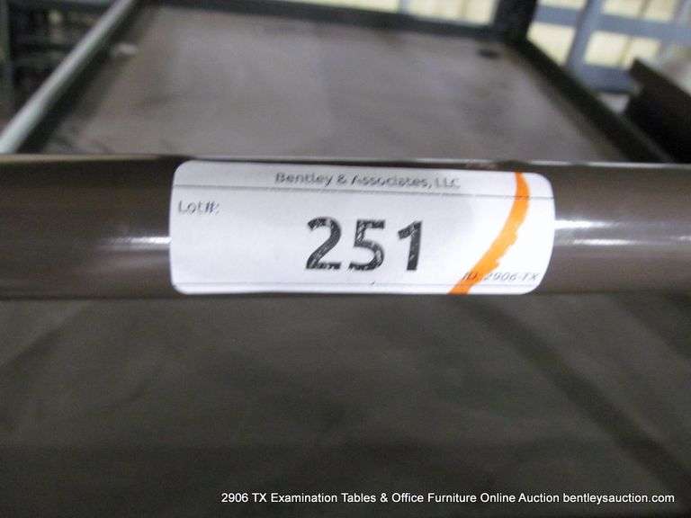 FOLDING TABLE CART, WOODEN, (BROKEN CASTERS)