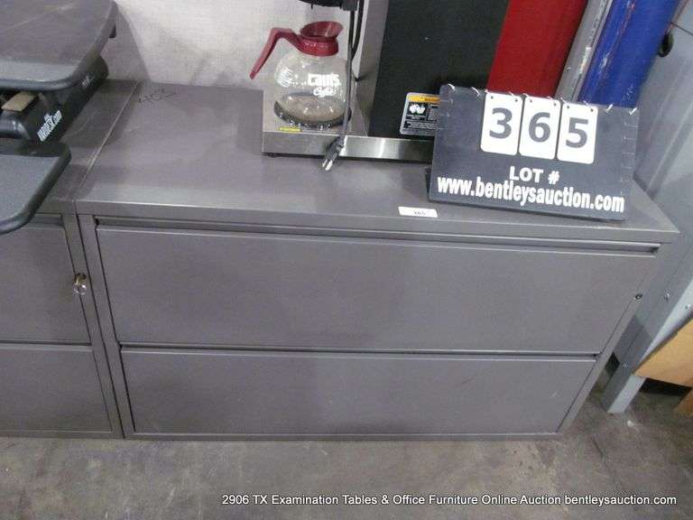 2 DRAWER METAL LATERAL FILE CABINET