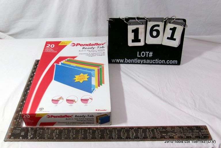 BOX: PENDAFLEX READY-TAB HANGING FOLDERS