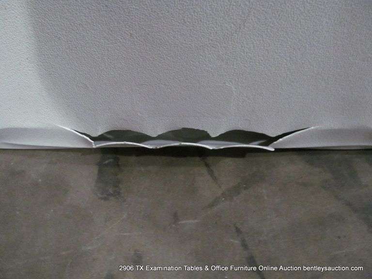 WHITE POLY FOLDING TABLE, 72" X 29-1/2"