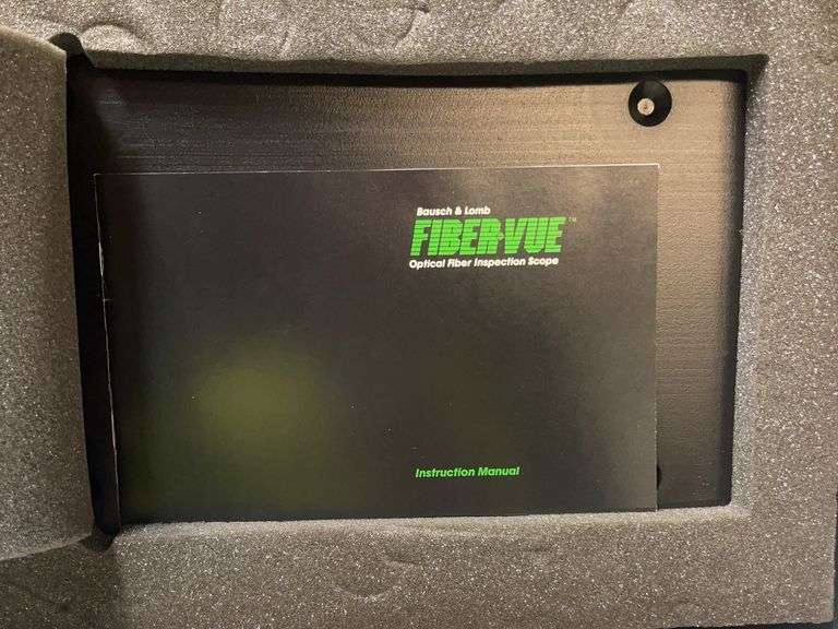 BAUSCH & LOMB FIBER-VUE 31-22-70 FIBER OPTICS MICROSCOPE