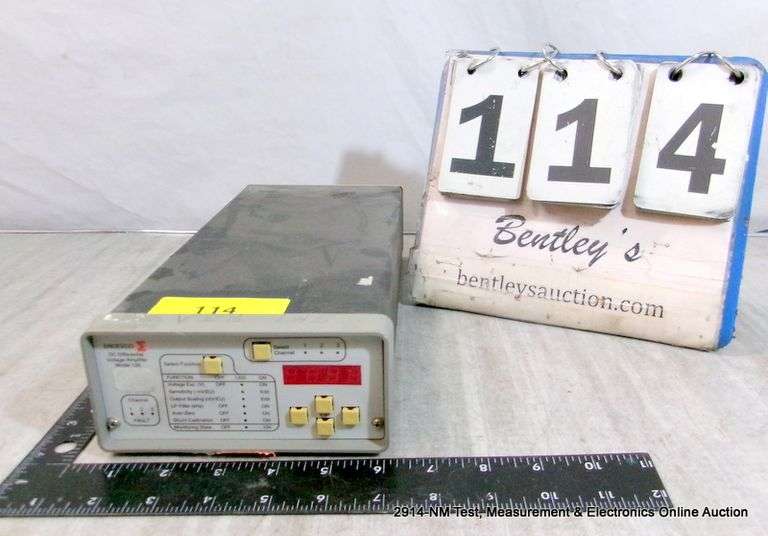 ENDEVCO 136 DC DIFFERENTIAL VOLTAGE AMPLIFIER - Bentley & Associates, LLC