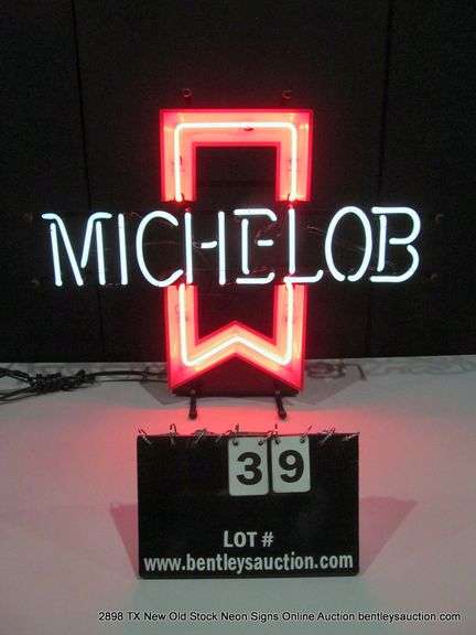 MICHELOB RIBBON, 20" X 25"