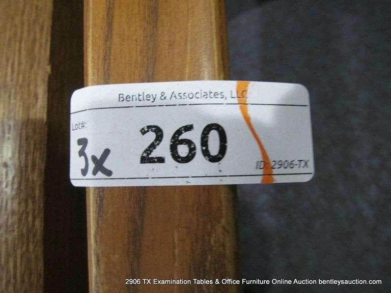 3 - BASIC SIDE CHAIRS W/ ARM REST & PATTERNED UPHOLSTERY - 3 X MONEY