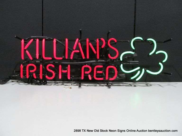 KILLIANS IRISH RED SHAMROCK, 14" X 35"