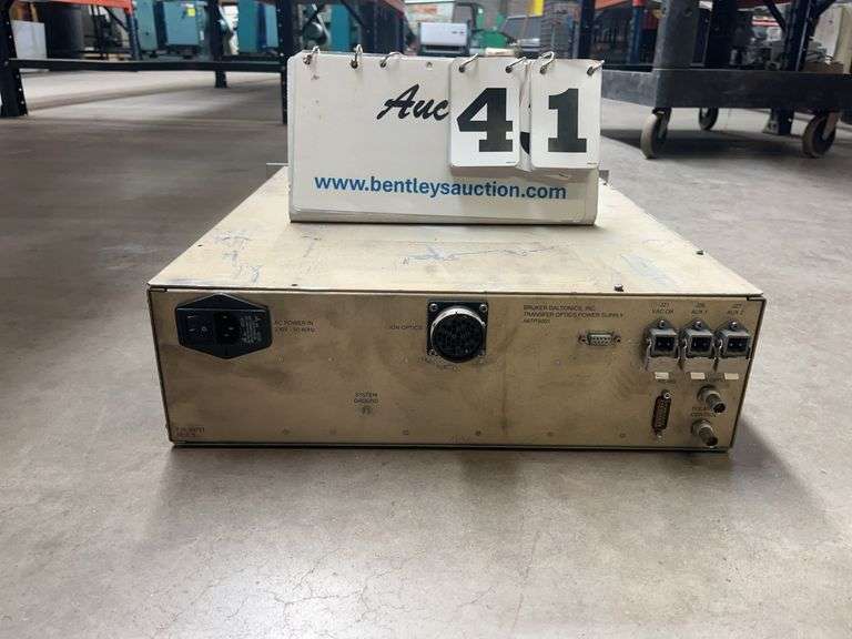 BRUKER A6TPS401 TRANSFER OPTICS POWER SUPPLY