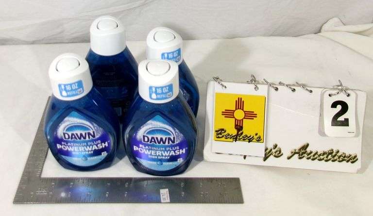BOX: (4 COUNT) DAWN ULTRA PLATINUM POWER WASH DISH SPRAY